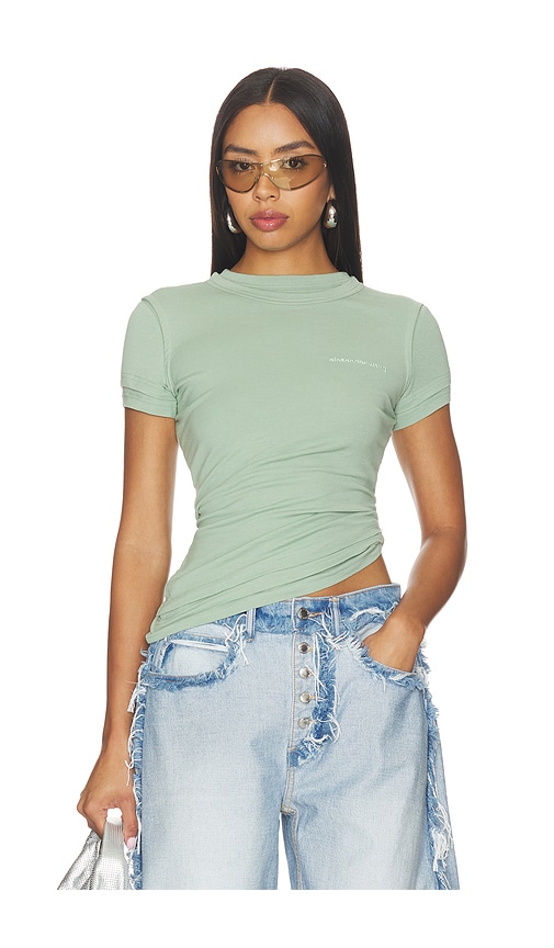 Alexander Wang Layered Short Sleeve Top | Thumbnail 3 Alexander Wang Layered Short Sleeve Top | Thumbnail 3