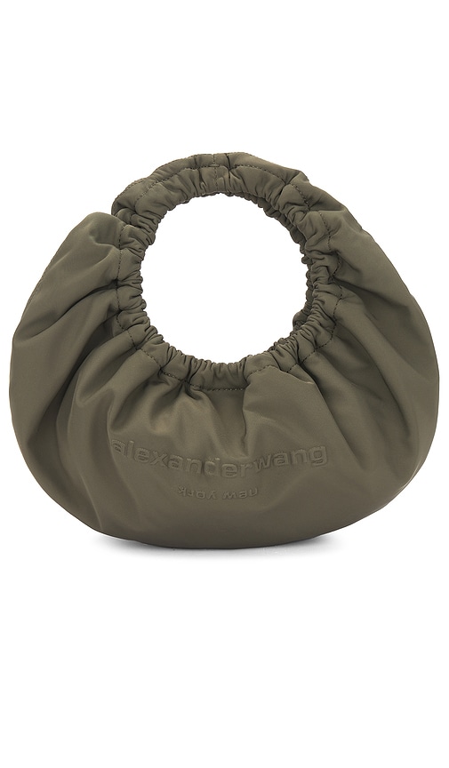 Alexander Wang Crescent Small Top Handle Bag in Army Green