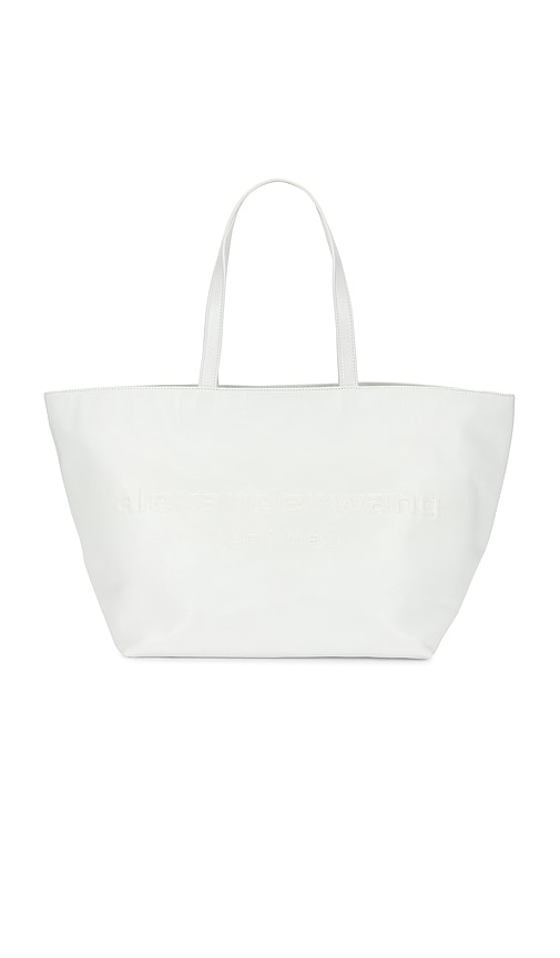 Shop Alexander Wang Punch Tote In 화이트