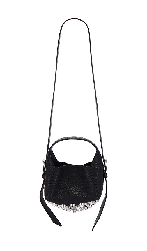 Shop Alexander Wang Rex Small Bucket Bag In Black