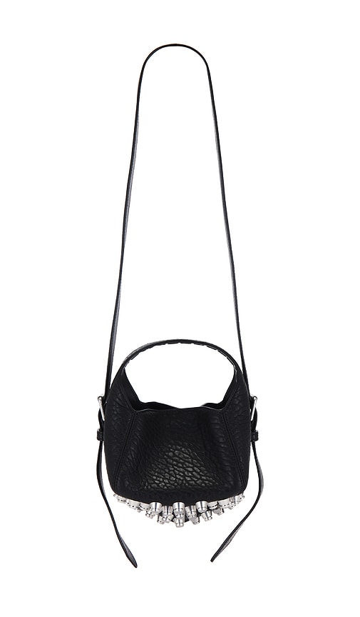 Shop Alexander Wang Rex Small Bucket Bag In Black