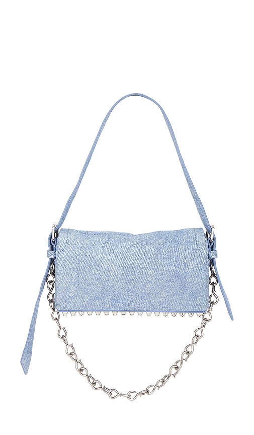 Alexander Wang Ricco Crushed Slim Flap Bag In Pattern