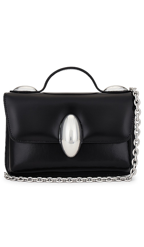 Alexander Wang Dome Structured Pochette In Black