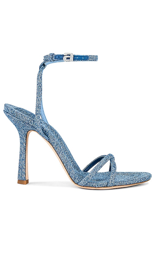Alexander Wang Dahlia 105 Sandal in Vintage Light Indigo | REVOLVE