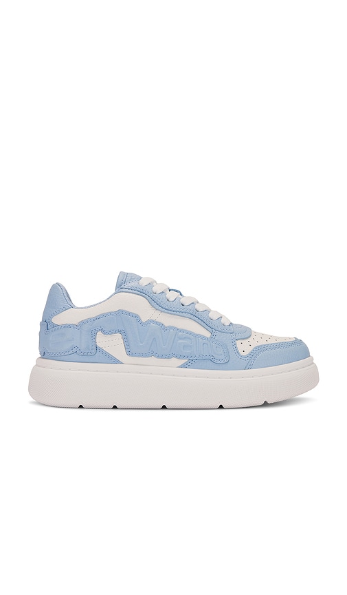 Shop Alexander Wang Puff Low Top Sneaker In Baby Blue