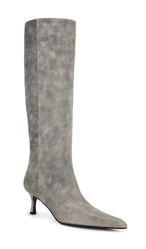 Alexander Wang Vera Tube Boot In Gray