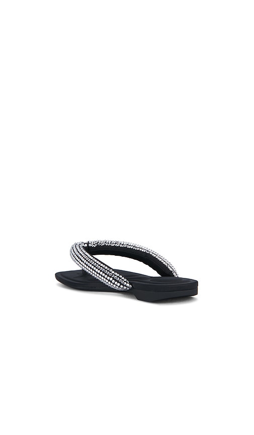  Alexander Wang Sandalia Jenna Tubular Flat Thong En Color Negro Talla 35  (también En 37, 38, 39, 40). 