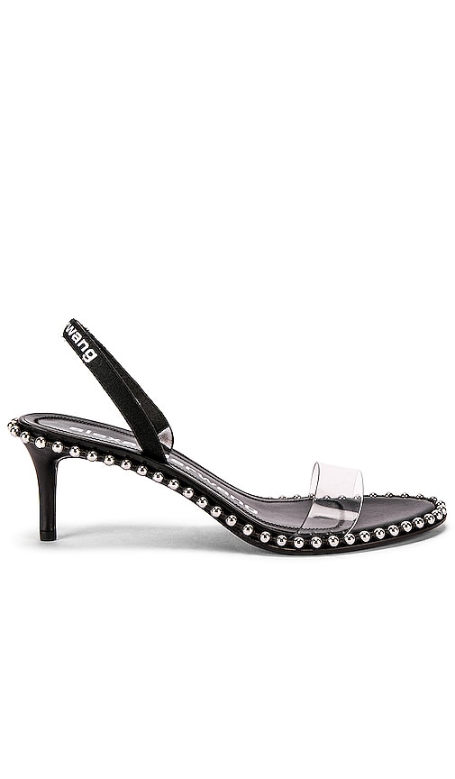 alexander wang nova sandals black