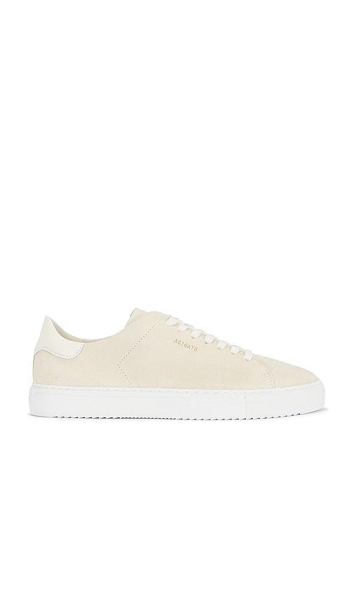 Shop Axel Arigato Clean 90 Suede Sneaker In Beige