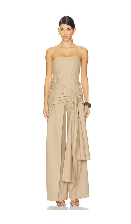 Alexis Kori Jumpsuit In Neutral