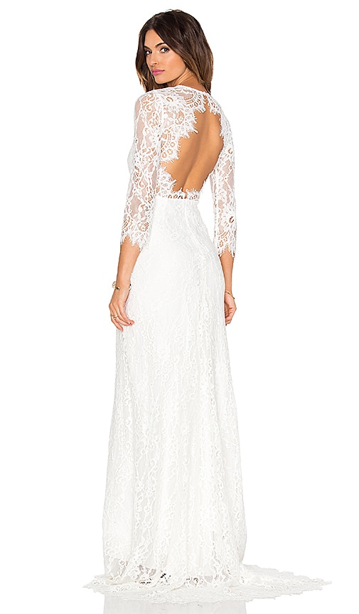 revolve white lace dress