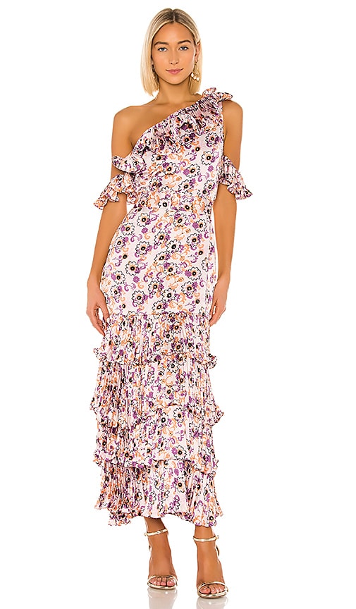 Alexis Amonda Dress in Lilac Beaded Floral | REVOLVE