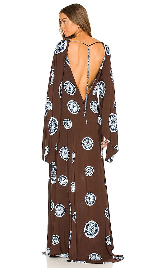 Alexis Beauty Dress in Sapphire Brown | REVOLVE