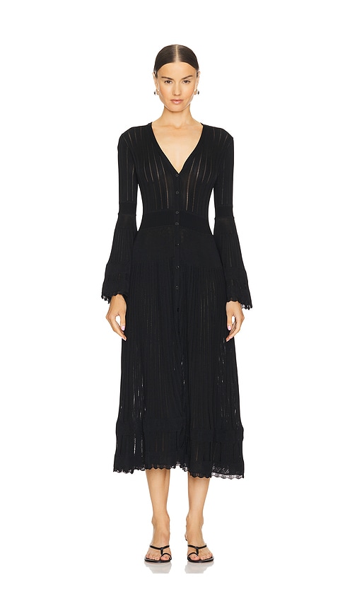 Shop Alexis Elio Dress In Black