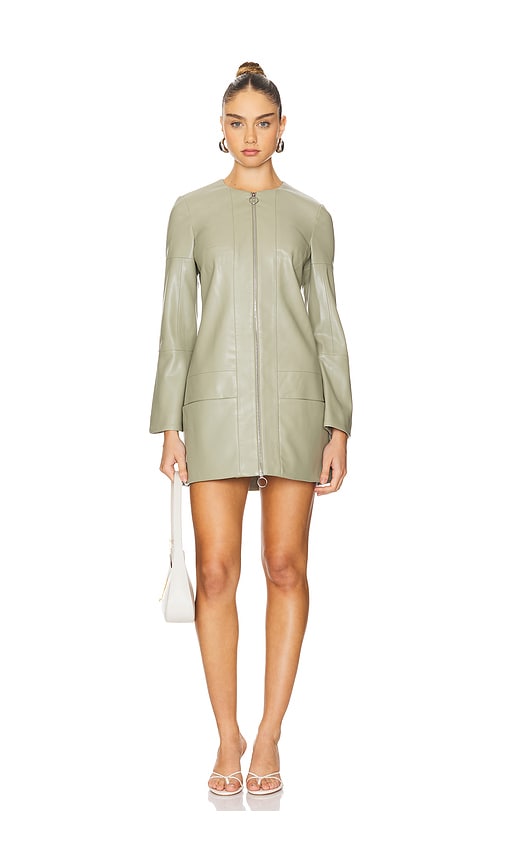 Shop Alexis Rossie Dress In Sage