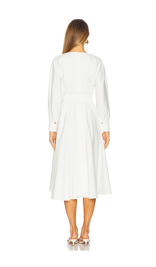  Alexis Midikleid Mit Kragen In White. Größe S. Also In Xl. 