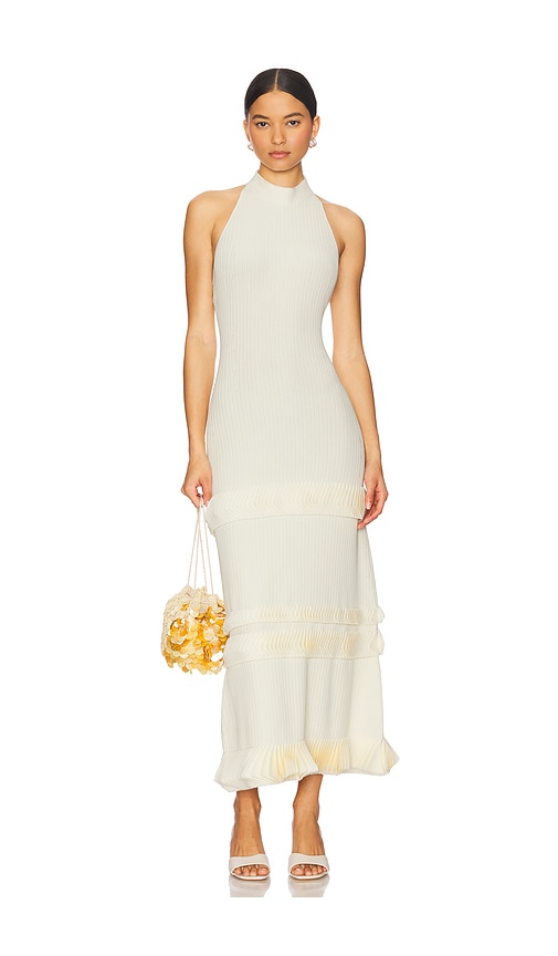 Ines Dress in Cream. - size L (also in M, S, XS) - Alexis - Modalova