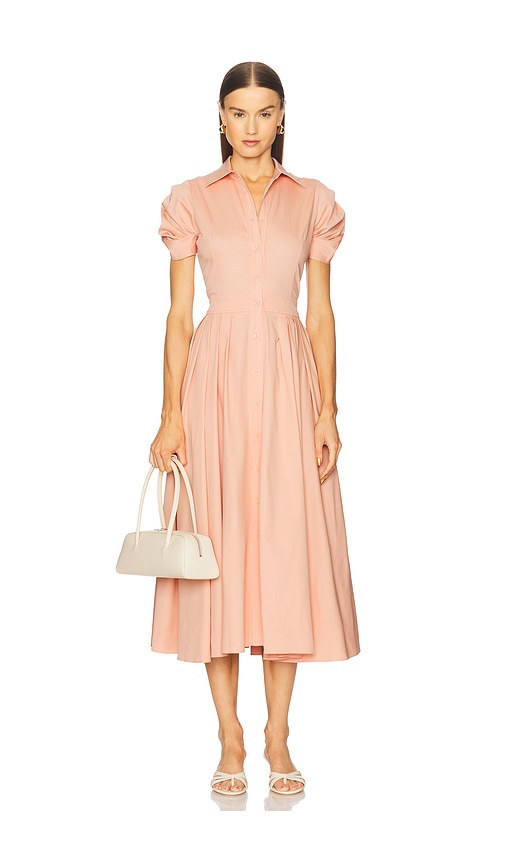 Gyles Dress in Peach. - size S (also in XS)