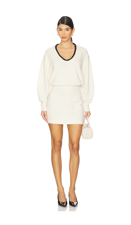 Alexis Colby Dress Cream In White