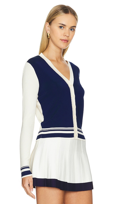 Shop Alexis Dinno Cardigan In Blue