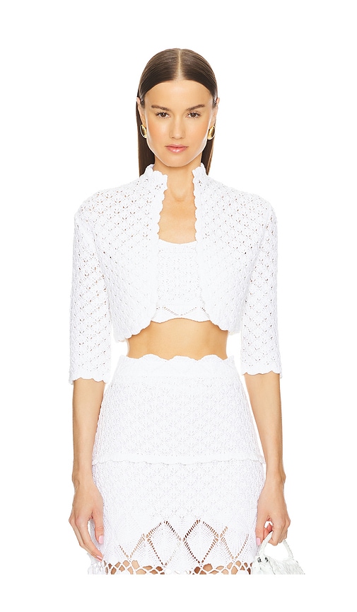 Alexis Vosen Shrug in White