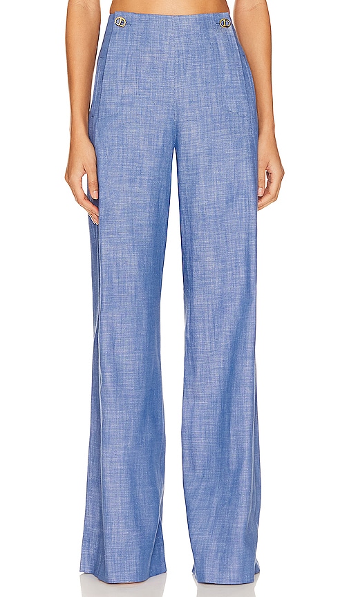 Alexis Neale Pants in Chambray