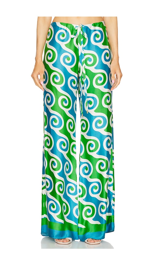 Alexis Pisces Pants In Blue,green
