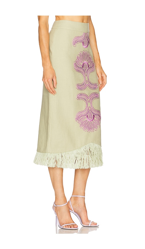 Alexis Jenan Skirt In Green