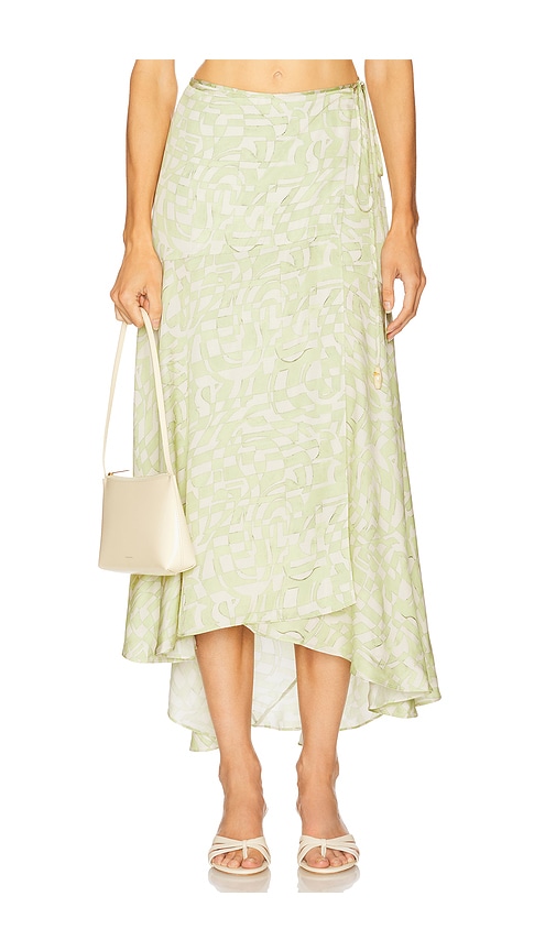 Alzena Skirt in Sage. - size L (also in M, S, XS) - Alexis - Modalova