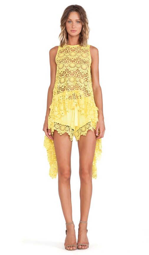 Wilde Open Back Crochet Tank