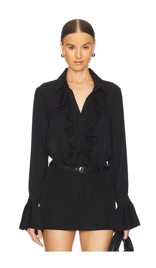 Shop Alexis Thelo Blouse In Black