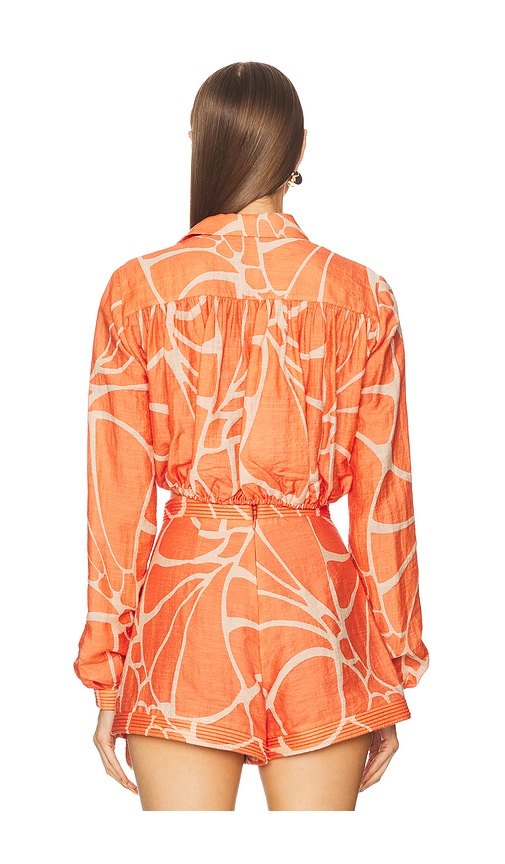  Alexis Oberteil Yael In Coral. Größe S. Also In M. 