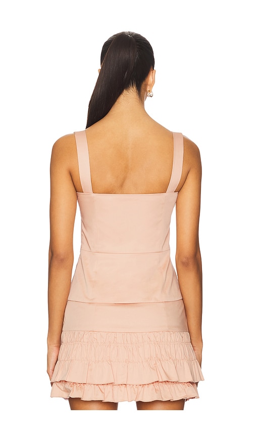  Alexis ärmelloses Oberteil Ezza In Blush. Größe S. Also In Xs, M. 