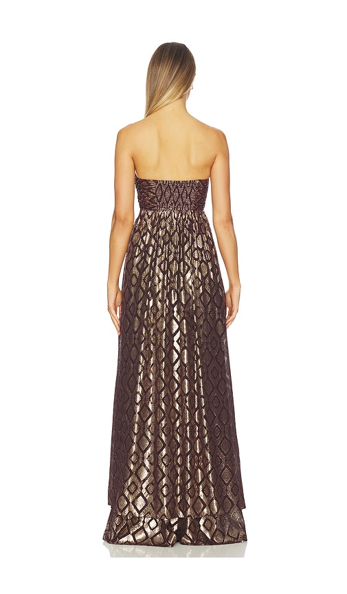  Alexis Izza Top In Brown. Size M. Also In L, Xl. 