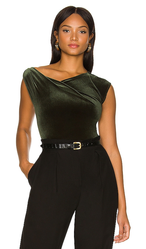ALIX NYC Tyler Bodysuit in Moss