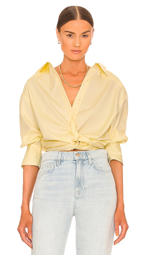 Alix Nyc Loretta Top In Yellow | ModeSens