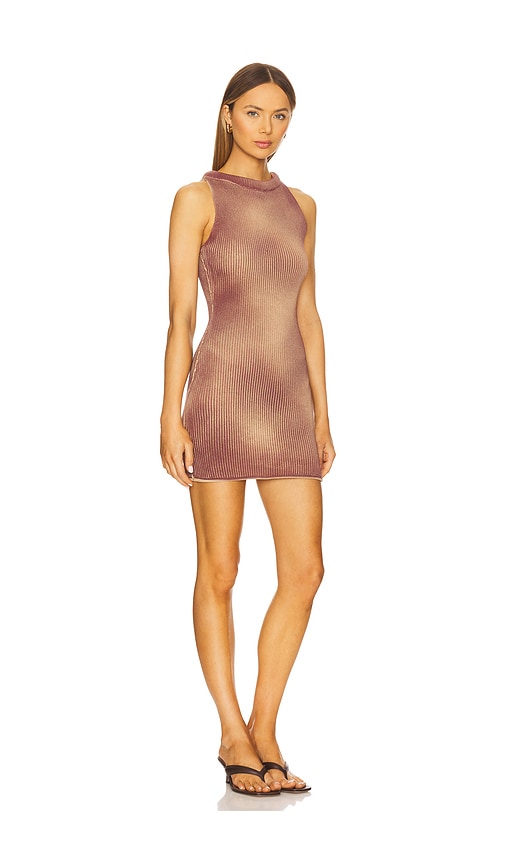 Aya Muse Fiora Dress In Pomegranate In Pomergranate
