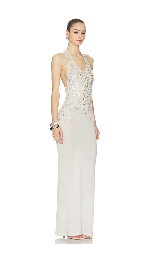 Aya Muse Oriel Maxi Dress In Gray