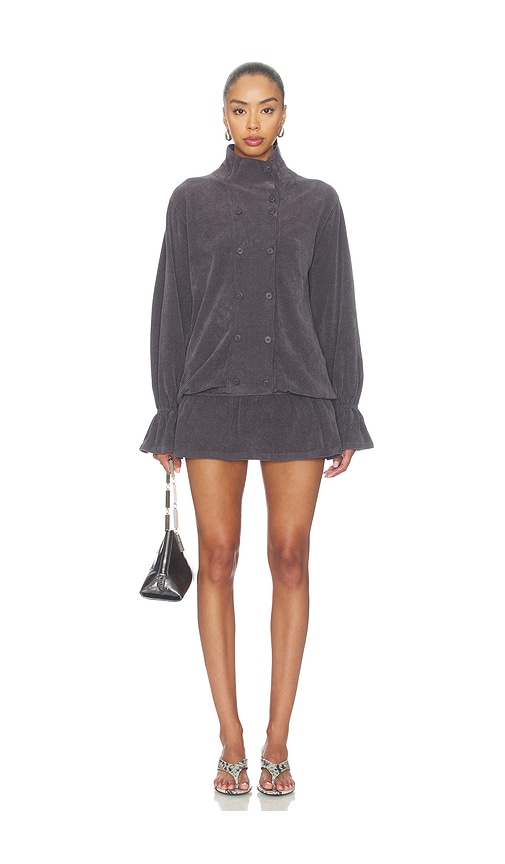 Aya Muse Ara Dress in Grey. - size XS (also in S, M)