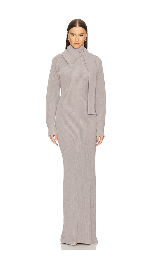 Shop Aya Muse Rana Dress In Grey