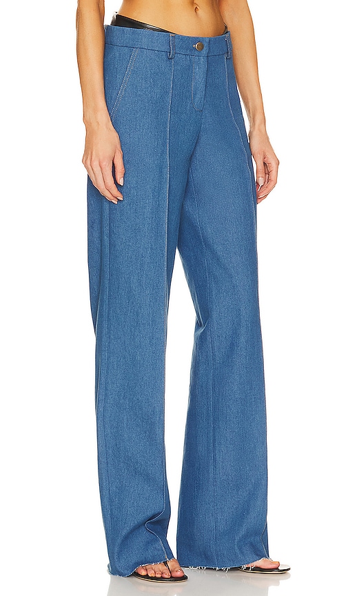 Shop Aya Muse Ule Pants In Blue