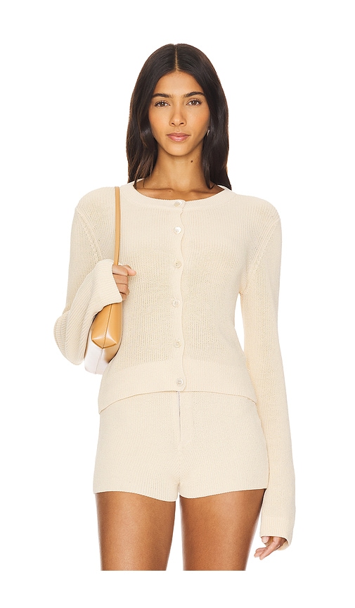 Aya Muse Lysi Cardigan in Biscuit
