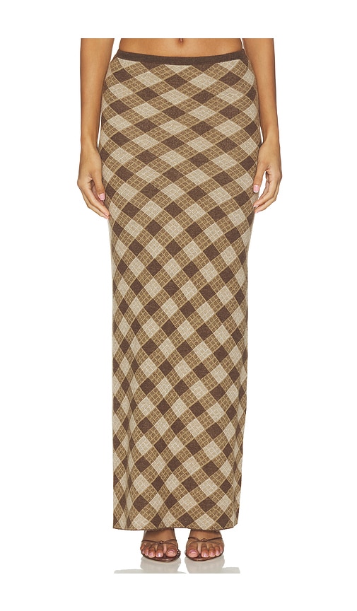 Aya Muse JUPE KAE en Brown Taille XS Also en S M L 606$