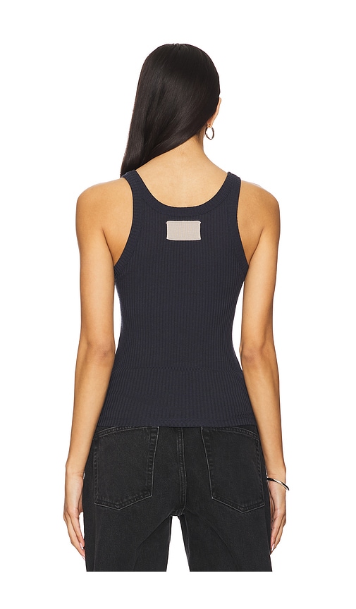  Aya Muse Tanktop Mit Zahl In Navy. Größe Xxs. Also In Xs, S, M, L. 