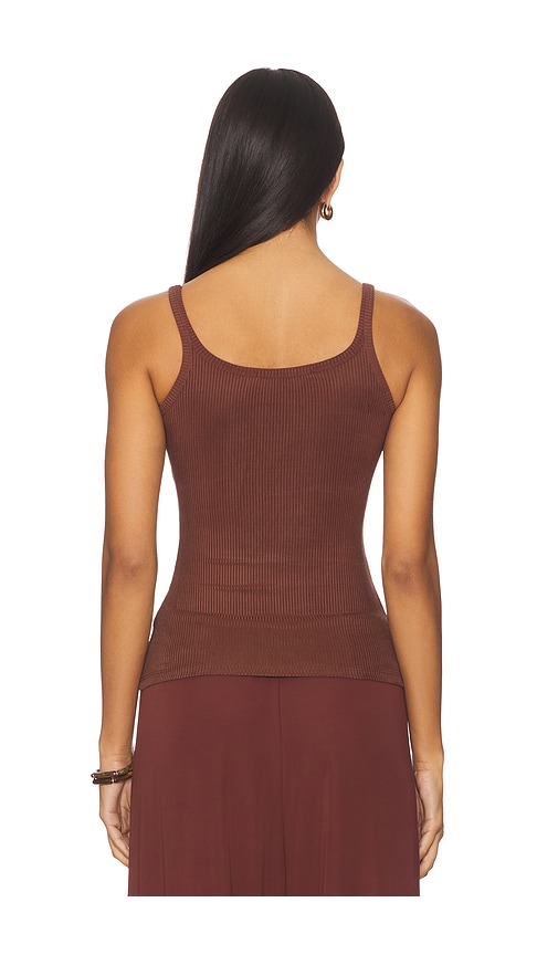 Aya Muse Geripptes Tanktop In Burgundy. Größe S. Also In Xs, L. 