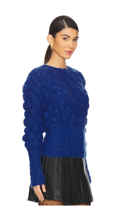 Shop Ayni Tupac Cardigan In Blue