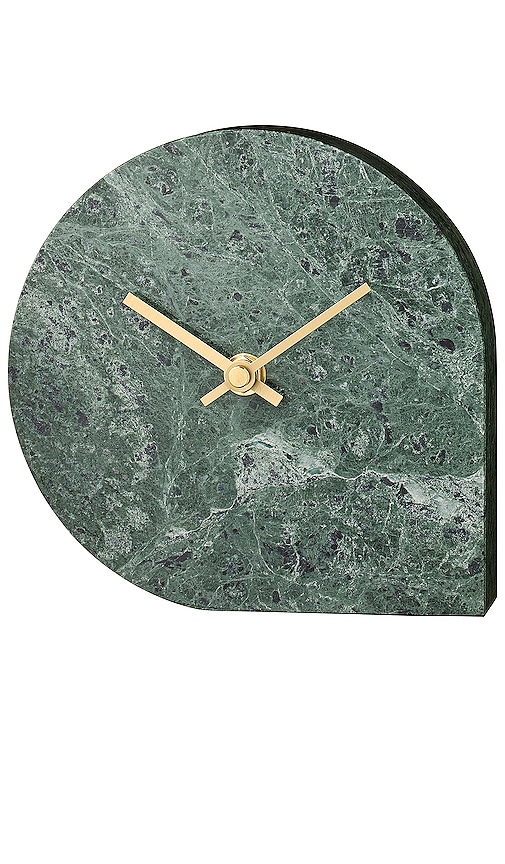 Aytm Stilla 16cm Standing Clock In Green