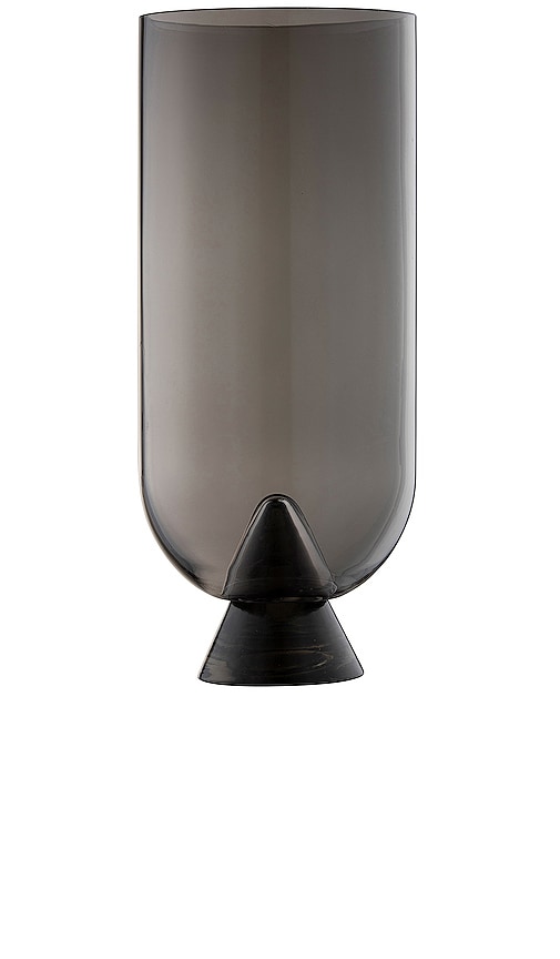 AYTM Large Glacies Vase in Black