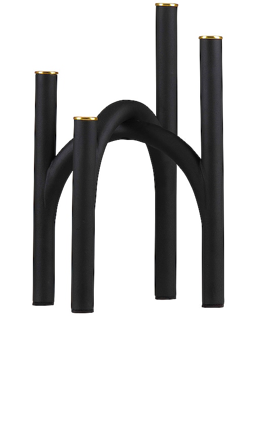 AYTM Angui Candleholder in Black