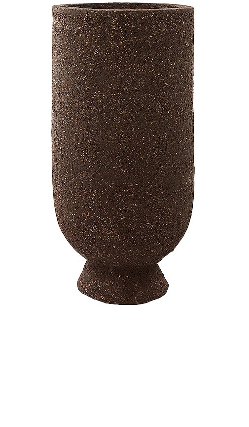 AYTM Terra Flowerpot & Vase in Brown